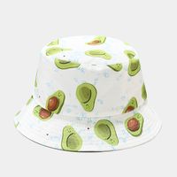 Unisex Fashion Fruit Printing Wide Eaves Bucket Hat sku image 2