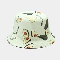Unisex Fashion Fruit Printing Wide Eaves Bucket Hat sku image 3