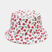Unisex Fashion Fruit Printing Wide Eaves Bucket Hat sku image 24