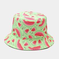Unisex Fashion Fruit Printing Wide Eaves Bucket Hat sku image 11