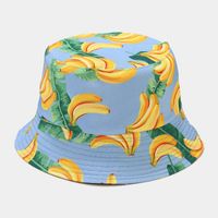 Unisex Fashion Fruit Printing Wide Eaves Bucket Hat sku image 29