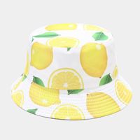 Unisex Fashion Fruit Printing Wide Eaves Bucket Hat sku image 31
