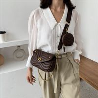 Women's Small Summer Pu Leather Vintage Style Square Bag sku image 9