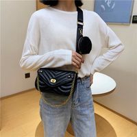 Women's Small Summer Pu Leather Vintage Style Square Bag sku image 8