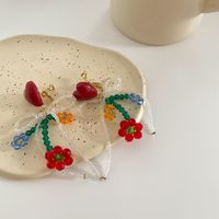 1 Paar Mode Bogenknoten Legierung Glas Perlen Überzug Frau Ohrclips Ohrringe sku image 16