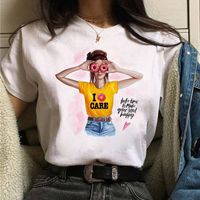 Women's T-shirt Short Sleeve T-shirts Printing Fashion Portrait main image 2