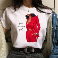 Women's T-shirt Short Sleeve T-shirts Printing Fashion Portrait main image 1
