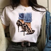 Women's T-shirt Short Sleeve T-shirts Printing Fashion Portrait main image 3