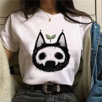 Women's T-shirt Short Sleeve T-shirts Printing Fashion Cartoon Cat main image 4
