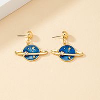 1 Pair Simple Style Geometric Plating Alloy Earrings main image 5