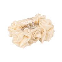 Simple Style Flower Cloth Hair Claws 1 Piece main image 3