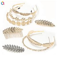 Fashion Leaves Alloy Hair Clip Hair Band Headwear 1 Piece main image 5