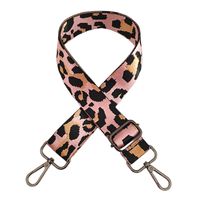 New Leopard Print Wide Adjustable Shoulder Crossbody Long Strap Bag Accessories sku image 52