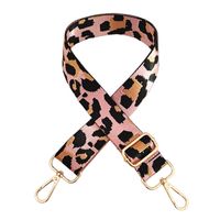 New Leopard Print Wide Adjustable Shoulder Crossbody Long Strap Bag Accessories sku image 50