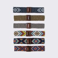Ethnic Style Geometric Plastic Beaded Women's Woven Belts 1 Piece main image 1