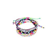 Bohemian Color Block Glass/colored Glaze Braid Unisex Bracelets sku image 1