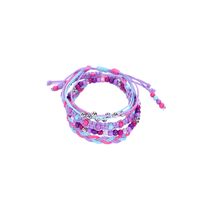 Bohemian Color Block Glass/colored Glaze Braid Unisex Bracelets sku image 2