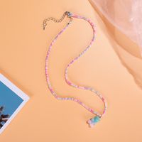 1 Piece Ethnic Style Bear Crystal Beaded Women's Necklace sku image 3