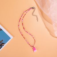 1 Piece Ethnic Style Bear Crystal Beaded Women's Necklace sku image 9