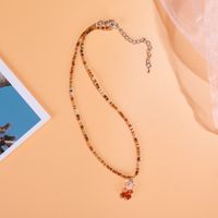 1 Piece Ethnic Style Bear Crystal Beaded Women's Necklace sku image 10