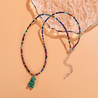 1 Piece Ethnic Style Bear Crystal Beaded Women's Necklace sku image 17