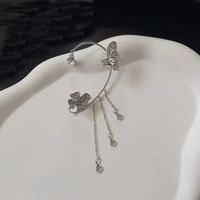 1 Pieza Brillante Mariposa Aleación Enchapado Diamantes De Imitación Mujeres Pinzas Para Las Orejas sku image 15