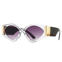 Fashion Leopard Pc Special-shaped Mirror Patchwork Full Frame Women's Sunglasses main image 3