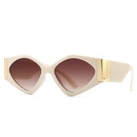 Fashion Leopard Pc Special-shaped Mirror Patchwork Full Frame Women's Sunglasses sku image 4