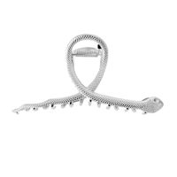 Simple Style Solid Color Zinc Alloy Plating Hair Claws 1 Piece sku image 6