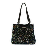 Women's Large Pu Leather Multicolor Elegant Square Zipper Shoulder Bag main image 5