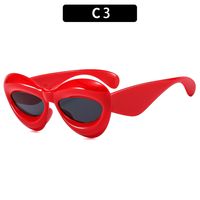 Exaggerated Fashion Ac Cat Eye Full Frame Women's Sunglasses sku image 3