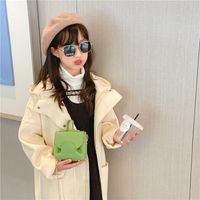 Women's Small All Seasons Pu Leather Solid Color Fashion Square Magnetic Buckle Handbag main image 3