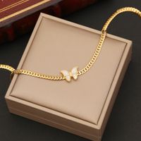 De Gros Style Ins Animal Acier Inoxydable Placage Collier sku image 3