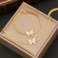 Wholesale Ins Style Animal Stainless Steel Plating Necklace main image 1