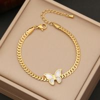 Wholesale Ins Style Animal Stainless Steel Plating Necklace sku image 2