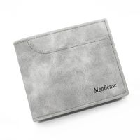 Men's Solid Color Pu Leather Open Wallets sku image 10