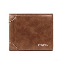 Men's Solid Color Pu Leather Open Wallets main image 4