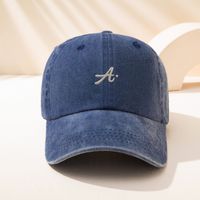 Unisex Fashion Letter Embroidery Curved Eaves Baseball Cap main image 3