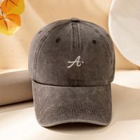 Unisex Fashion Letter Embroidery Curved Eaves Baseball Cap main image 4