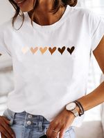 Women's T-shirt Short Sleeve T-shirts Printing Mama Printing main image 1