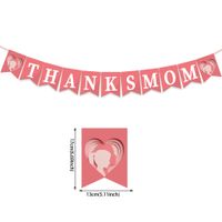 Mother's Day Letter Plastic Weekend Party Banner Decorative Props 1 Piece sku image 3