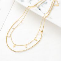 1 Piece Fashion Rhombus Stainless Steel Layered Layered Necklaces main image 6