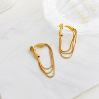 1 Pair Fashion Tassel Copper Plating Earrings main image 3