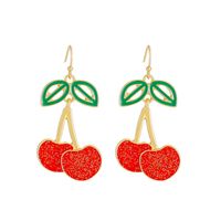 1 Pair Fashion Shamrock Heart Shape Mixed Materials Metal Copper Asymmetrical Sequins 18k Gold Plated Gold Plated Silver Plated St. Patrick Women's Drop Earrings sku image 9