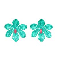 1 Pair Fashion Shamrock Heart Shape Mixed Materials Metal Copper Asymmetrical Sequins 18k Gold Plated Gold Plated Silver Plated St. Patrick Women's Drop Earrings sku image 21