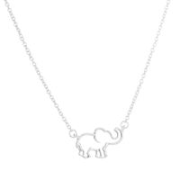 Stainless Steel Fashion Plating Elephant Bracelets sku image 3
