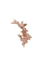 1 Piece Fashion Butterfly Copper Inlay Artificial Gemstones Ear Clips main image 3