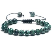 1 Piece Retro Geometric Beaded Turquoise Unisex Bracelets sku image 11