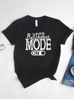 Women's T-shirt Short Sleeve T-shirts Casual Letter sku image 23