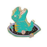 Cute Animal Alloy Metal Enamel Stoving Varnish Plating Unisex Brooches sku image 23